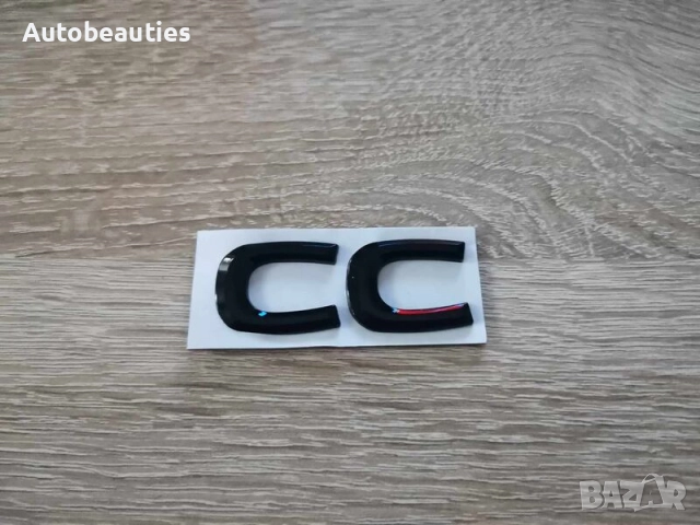 черна емблема Volkswagen CC
