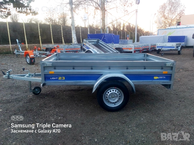 Туристическо, самосвално ремарке VESTA LIGHT 23, снимка 2 - Ремаркета - 53384105
