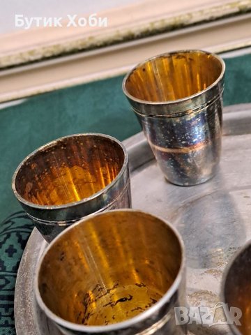 Комплект метални шотове, снимка 5 - Други ценни предмети - 38776603