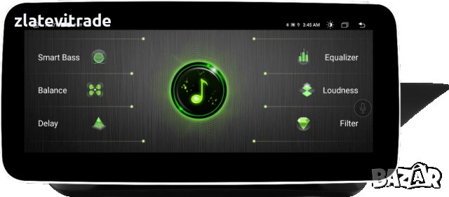 MERCEDES BENZ GLK CLASS X204 NTG 4.5, 2013-2015 - 12,3" Андроид Навигация, 9558, снимка 5 - Навигация за кола - 40364985