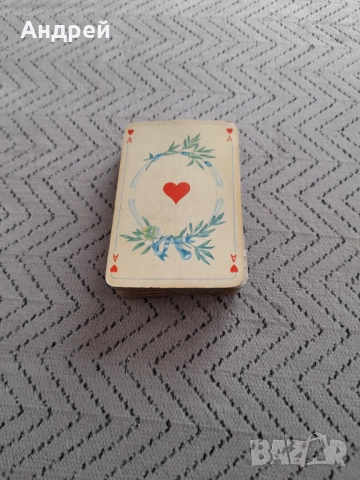 Стари карти за игра Coeur