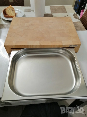 Дъска за рязане Continenta с чекмедже от неръждаема стомана, снимка 3 - Аксесоари за кухня - 53499360