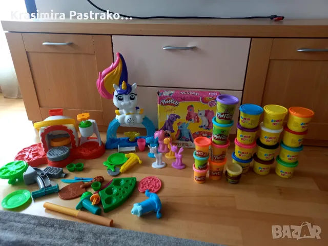 Микс от различни комплекти Playdough