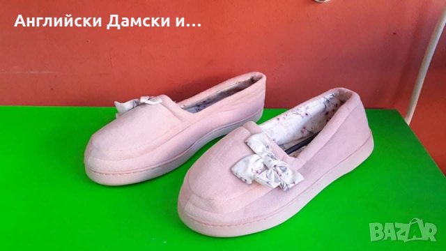 Английски дамски пантофи, снимка 6 - Пантофи - 35283601