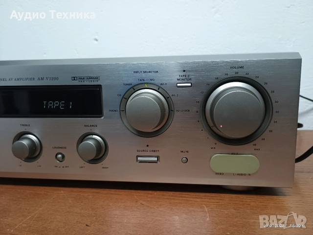 5 канален ресивър AKAI AM-V1200. Перфектен! Супер звук! Изпращам видео. , снимка 7 - Ресийвъри, усилватели, смесителни пултове - 53291029