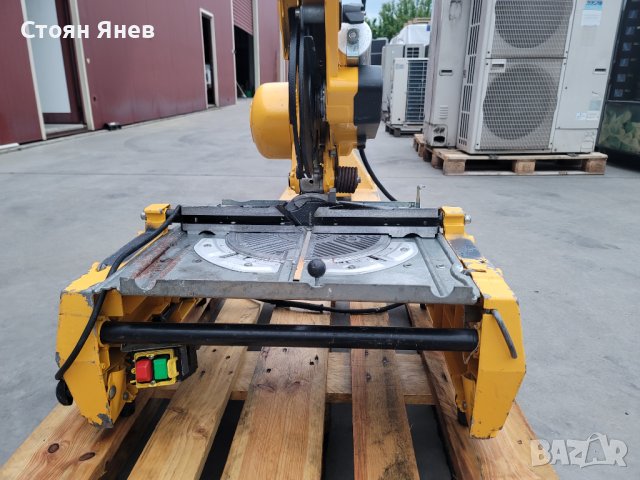 Настолен циркуляр Пендула Dewalt DW743, снимка 8 - Други машини и части - 36613707