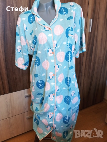 Нощница с копчета отпред 3XL и 4 XL , снимка 2 - Нощници - 51793844