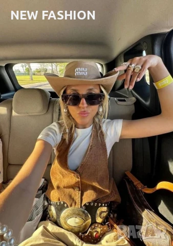 Дамски Шапки ✨Miu Miu , снимка 8 - Шапки - 51151882