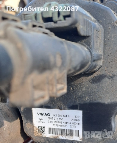 Електрическа кормилна рейка Volkswagen Touran II 2011-2015г. 1.6TDI 105к.с, снимка 3 - Части - 51484536