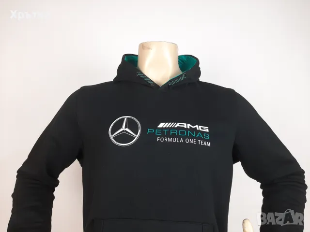 Mercedes AMG Logo Hoodie - Оригинален мъжки суитшърт размер S, M, снимка 9 - Суичъри - 48891426