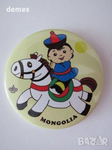 Автентичен метален магнит-отварачка от Монголия, серия, снимка 2 - Колекции - 43250693