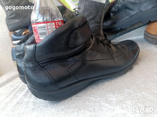 висококачествени,лукс боти 42 - 43,original LLOYD®,100% качествена естествена кожа,made in GERMANY, снимка 11 - Мъжки боти - 43749207