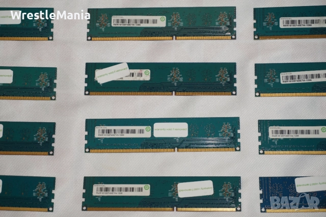 28 броя RAM ПАМЕТ DDR2 512MB/DDR3 2GB/1GB Тествана и Работеща за Настолен Компютър, снимка 17 - RAM памет - 51956370