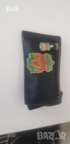 Liverpool кожено фенско портмоне ключове /оригинално /15х12 ест кожа разпродава 1/3, снимка 6 - Фен артикули - 37330036