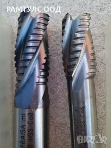 Царевична фреза FRAISA HSS CO-8 ф,15 и ф,16, снимка 2 - Други машини и части - 37103057