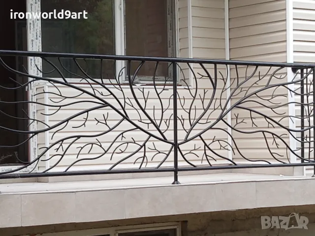 Парапети за стълбища и тераси от ковано желязо, снимка 7 - Други стоки за дома - 49708643