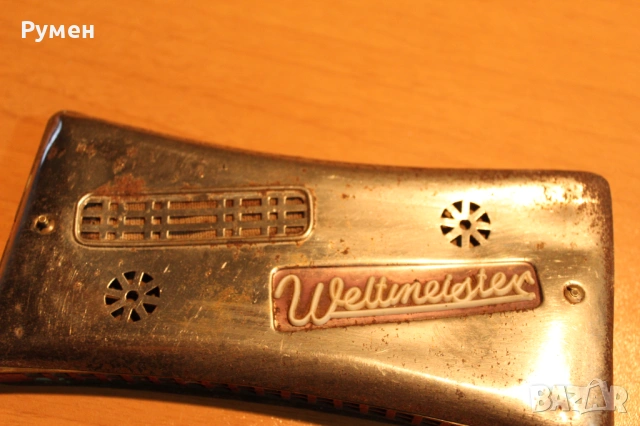 Устна хармоника „Weltmeister“, снимка 4 - Антикварни и старинни предмети - 43533808
