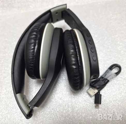 Сгъваеми Bluetooth слушалки Grundig с микрофон, снимка 6 - Безжични слушалки - 49892362