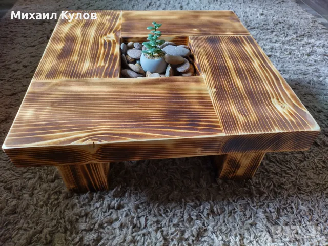 Японска маса за кафе, снимка 2 - Маси - 49945457