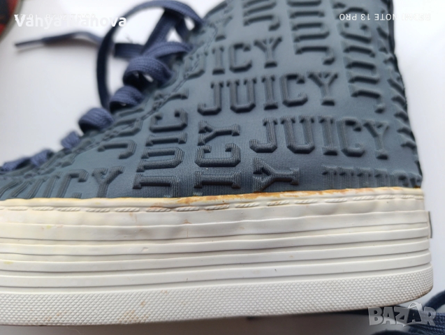 Juicy Couture black label кецове, снимка 11 - Кецове - 53384060