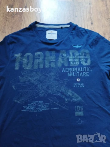 aeronautica militare - страхотна мъжка тениска XL, снимка 5 - Тениски - 51119423