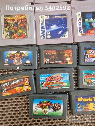 Дискети на едро за търговци nintendo Gameboy -gba Gameboy color , снимка 16 - Игри за Nintendo - 43759284