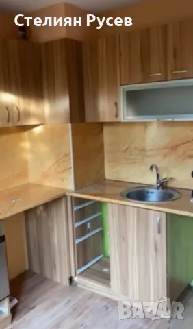 кухни / кухня с горни шкафове и плот -обща цена 420 лв ИЛИ 214 ЕВРО - демонтирана е кадърно , гърбов, снимка 2 - Кухни - 48370548