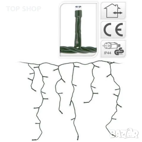 Лампичи 360 бр/12м на ток- светлинна завеса капчуци, снимка 3 - Декорация за дома - 48490737