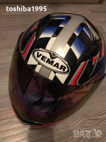 Мото каска Vemar, снимка 2 - Аксесоари и консумативи - 43131006