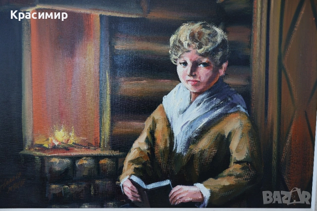 Продавам картина маслени бои върху платно, снимка 2 - Картини - 53569655