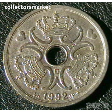 2 крони 1992, Дания, снимка 2 - Нумизматика и бонистика - 28378901
