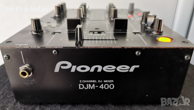 2-канален професионален пулт мишпулт миксер PIONEER  DJM-400, снимка 6 - Ресийвъри, усилватели, смесителни пултове - 43973584