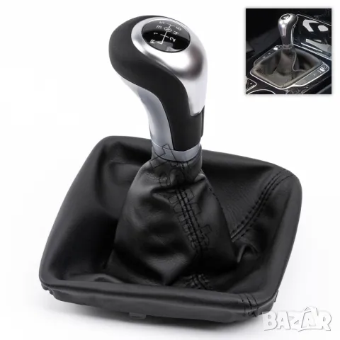 КОЖЕНА ТОПКА СКОРОСТЕН ЛОСТ С МАНШОН за MERCEDES C W205 S205 A205 C205 W213 S213 A238 C238 МЕРЦЕДЕС, снимка 2 - Аксесоари и консумативи - 47445641