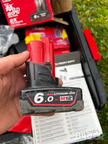 Батерия/Аксесоари Milwaukee , снимка 5 - Други машини и части - 48429302