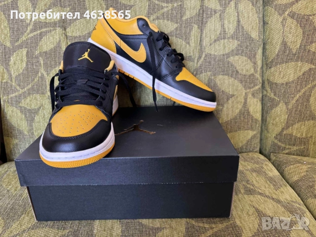 Нови мъжки обувки AIR JORDAN 1 LOW, снимка 2 - Маратонки - 52252896