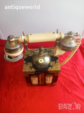 Уникален Стар Телефон стил Мандарин , Дракони 1960-те, снимка 4 - Антикварни и старинни предмети - 53558227