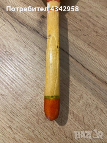 Винтидж дървена декоративна лъжица – ръчно рисувана ., снимка 6 - Антикварни и старинни предмети - 53177717