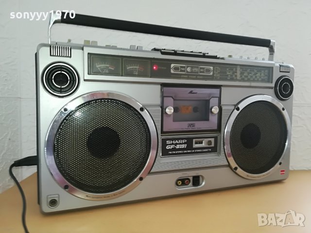 *sharp-КОЛЕКЦИОНЕРСКА МАшИНА-ВНОС шВЕИЦАРИЯ, снимка 3 - Радиокасетофони, транзистори - 26401090