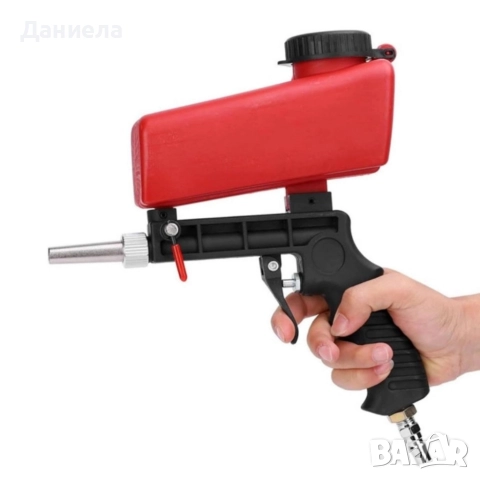 Многофункционален пистолет за пясъкоструене – Идеален за премахване на ръжда, боя и замърсявания, снимка 6 - Други инструменти - 52849096