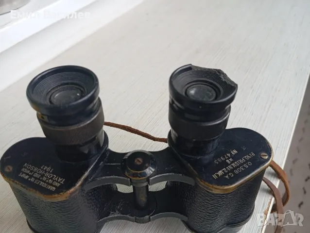 Бинокъл ВСВ Taylor-Hobson Bino prism No2 MkIII 6x30, снимка 5 - Антикварни и старинни предмети - 50210522