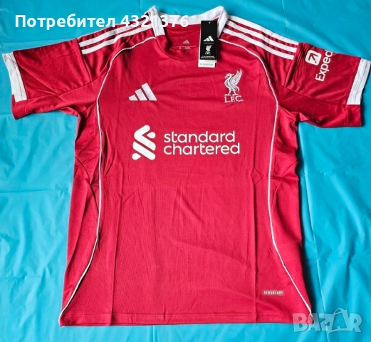 Футболна тениска на ЛИВЪРПУЛ сезон 25/26