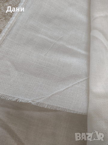 Плат за тънко перде имитиращо на ленена текстура, снимка 3 - Други - 36447511