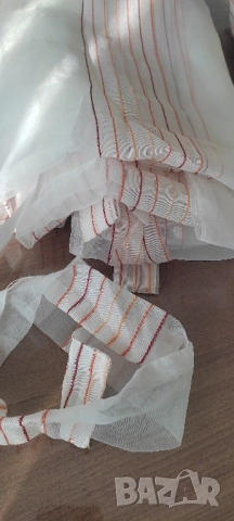 Комплект от 2 пердета/ завеси* Готови за окачване* Като нови, снимка 9 - Пердета и завеси - 51444379