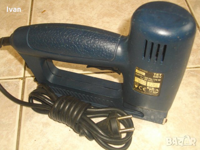 ЗА РЕМОНТ-ЗА ЧАСТИ-Top Craft TET530V-Електрически Такер-8-16мм-С РЕГУЛАЦИЯ, снимка 13 - Други инструменти - 33148721