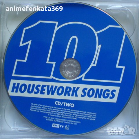 101 Housework Songs, снимка 4 - CD дискове - 43801441