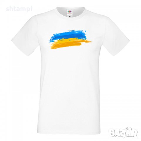 Мъжка тениска Ukraine Flag 1 спасете Украйна, спрете войната,, снимка 5 - Тениски - 37215529