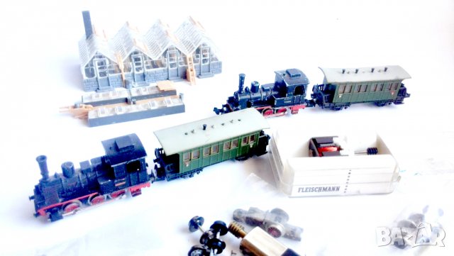 Локомотив и вагони мащаб N и макет мащаб N за влакчета и части, снимка 6 - Колекции - 39778119