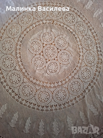 кръгла покривка , снимка 6 - Покривки за маси - 52305974