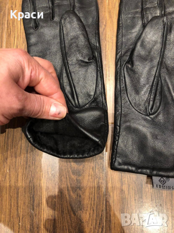 Дамски кожени ръкавици от естествена кожа, снимка 4 - Ръкавици - 36380766