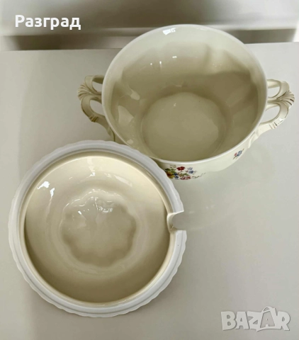 Голям немски супник, винтидж, Schönwald, снимка 7 - Прибори за хранене, готвене и сервиране - 52637007